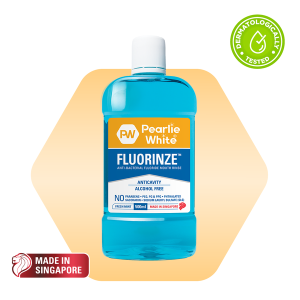 Fluorinze Antibacterial Fluoride Mouth Rinse 500ml